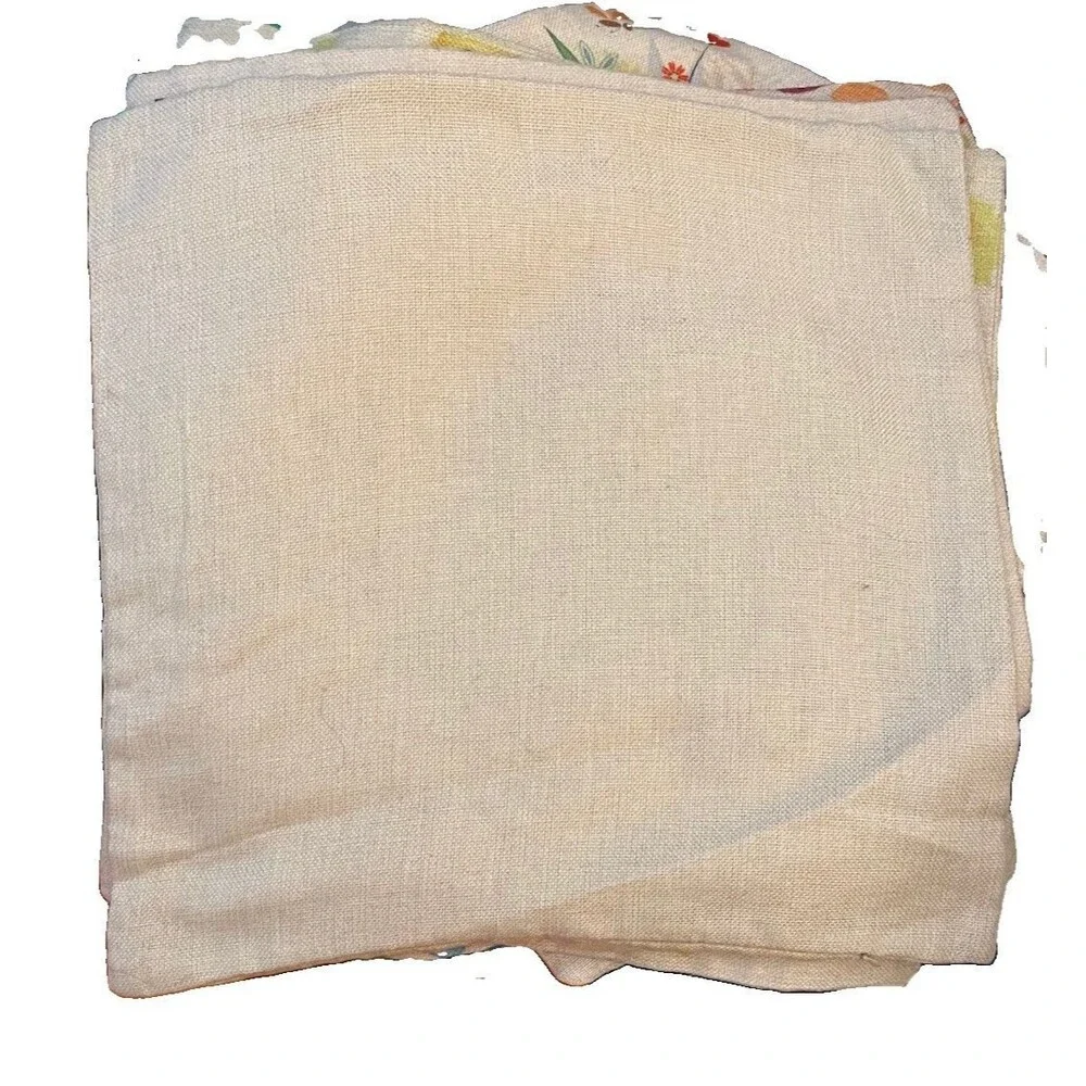 Abstract LET IT BE Pillow Case Double Sided For 17